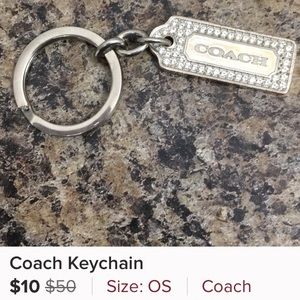Sold Coach Keychain